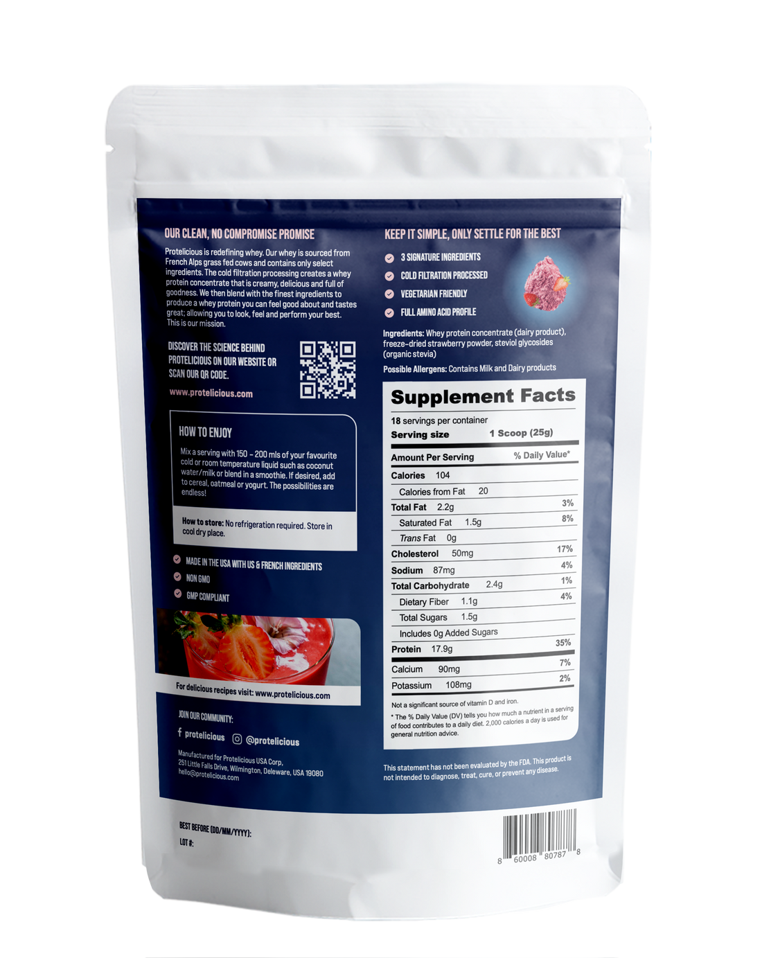 ESSENTIAL by Protelicious – True Strawberry