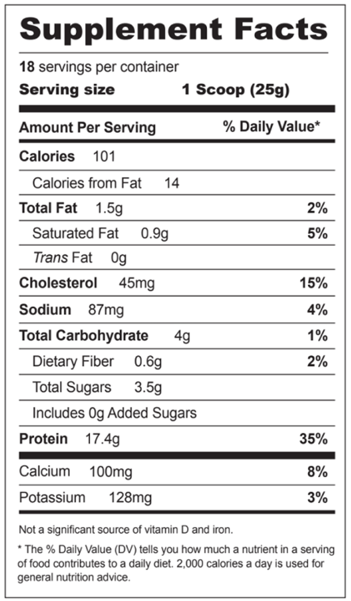 Concentré de Protéines de Lactosérum - Nature Excellence