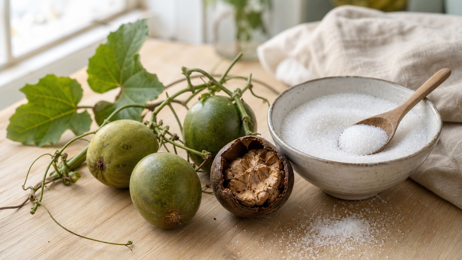 Monk fruit and allulose, the natural sweeteners in Parad'Ice