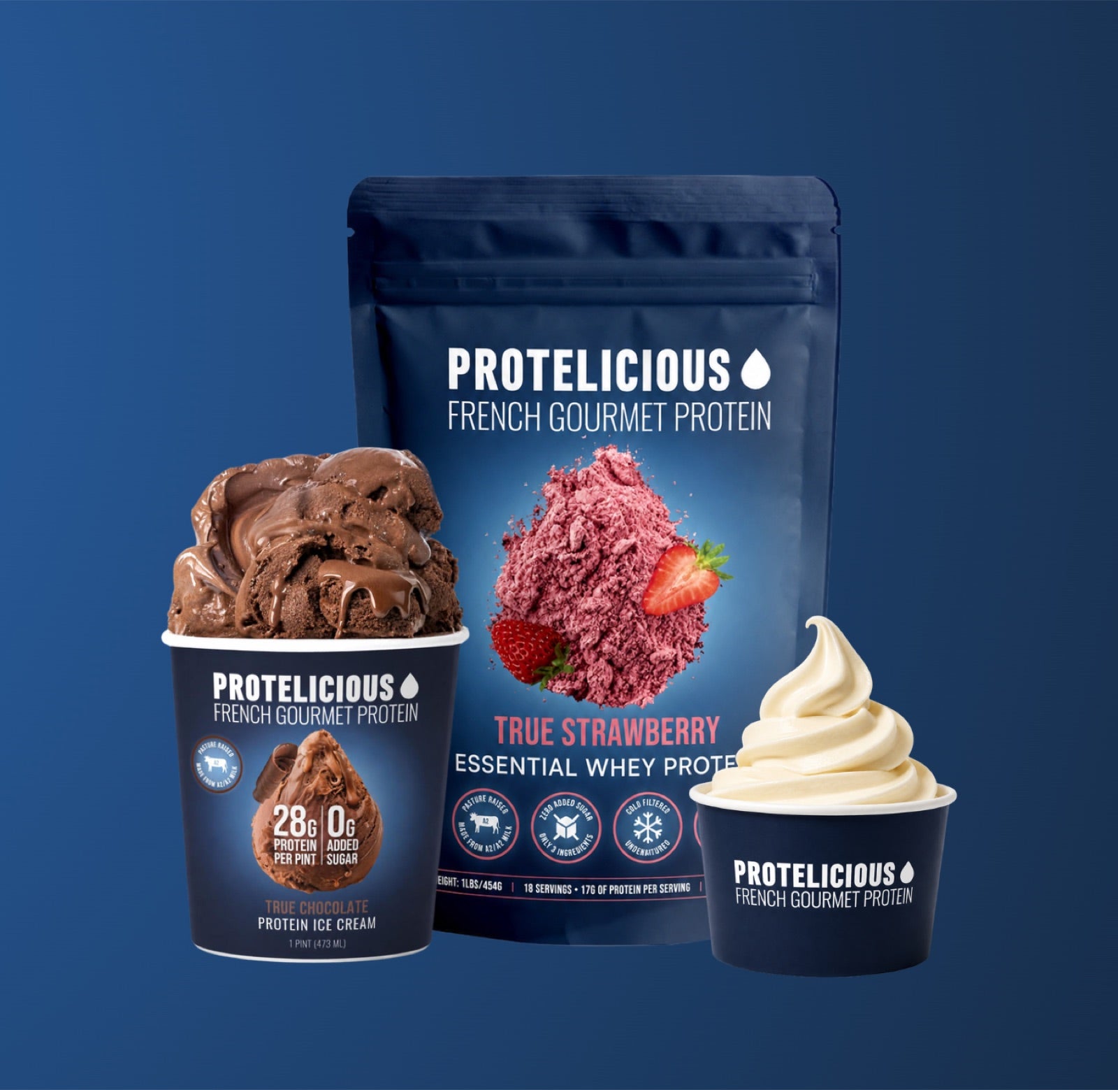The French-chef-designed gourmet cream, the brand's first vertical innovation